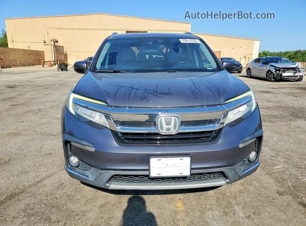 5FNYF5H9XKB031682 2019 HONDA PILOT Gray Widok z przodu