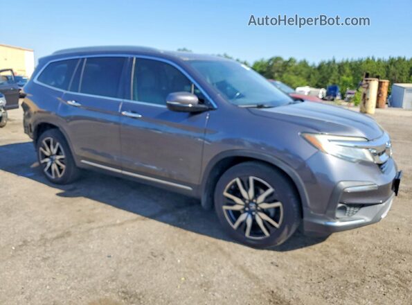 5FNYF5H9XKB031682 2019 HONDA PILOT Gray Przód prawy