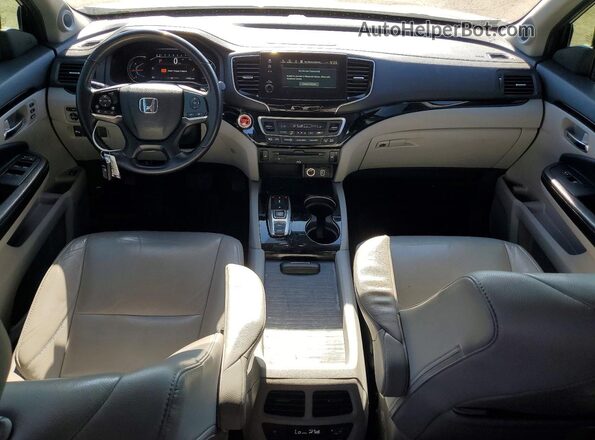 5FNYF5H9XKB031682 2019 HONDA PILOT Gray Widok deski rozdzielczej