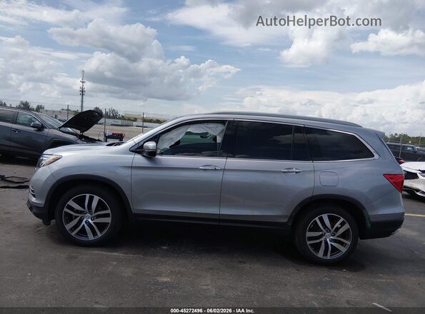 5FNYF6H00HB047261 2017 HONDA PILOT Silver 