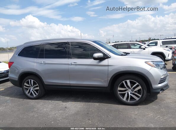 5FNYF6H00HB047261 2017 HONDA PILOT Silver 