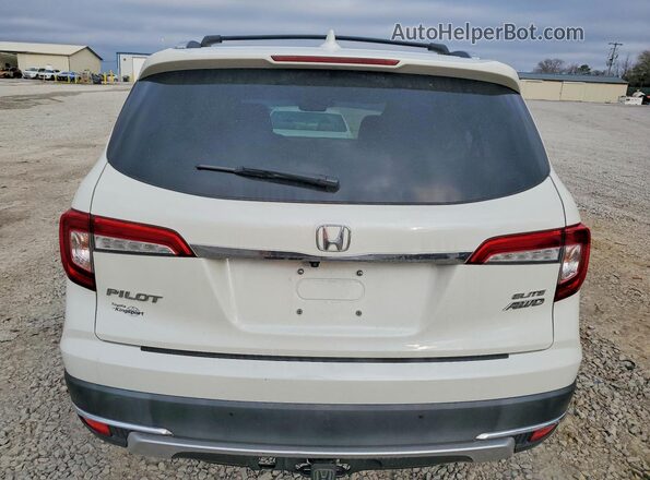 5FNYF6H00KB003736 2019 HONDA PILOT White 