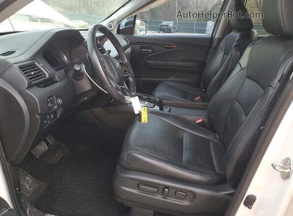 5FNYF6H00KB003736 2019 HONDA PILOT White 