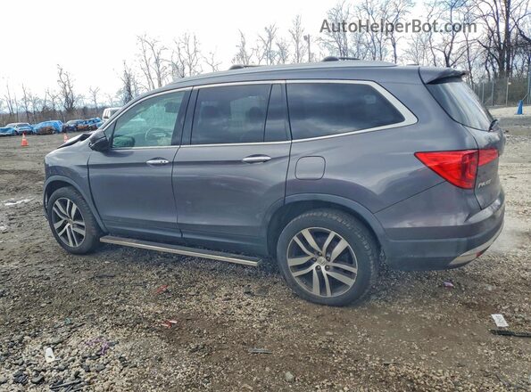 5FNYF6H01GB093700 2016 HONDA PILOT Gray Trasero izquierdo