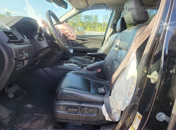 5FNYF6H01GB094118 2016 HONDA PILOT Black Սալոնի դիմացի տեսք