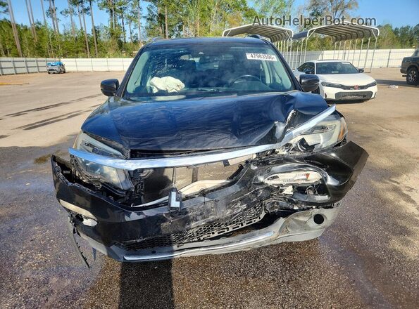 5FNYF6H01GB094118 2016 HONDA PILOT Black Դիմացի տեսք