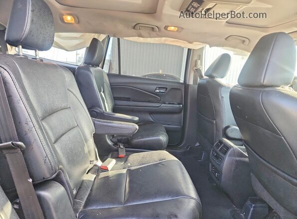 5FNYF6H01GB094118 2016 HONDA PILOT Black Սալոնի հետևի տեսք