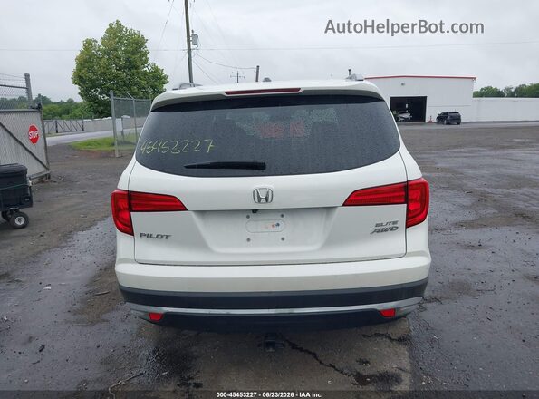 5FNYF6H01HB050072 2017 HONDA PILOT White 