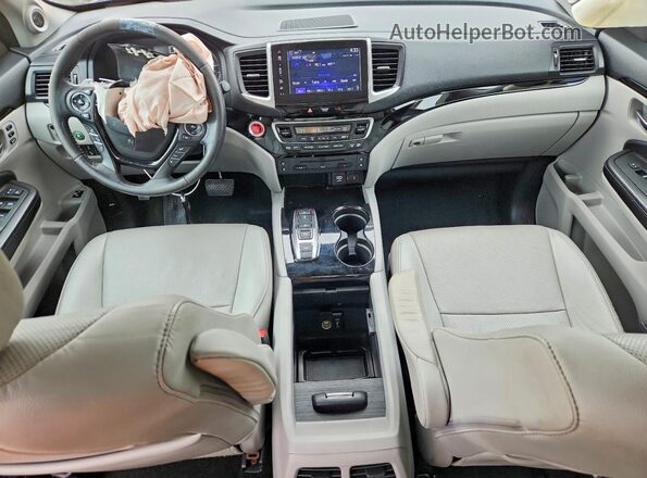 5FNYF6H01HB067258 2017 HONDA PILOT Blue 
