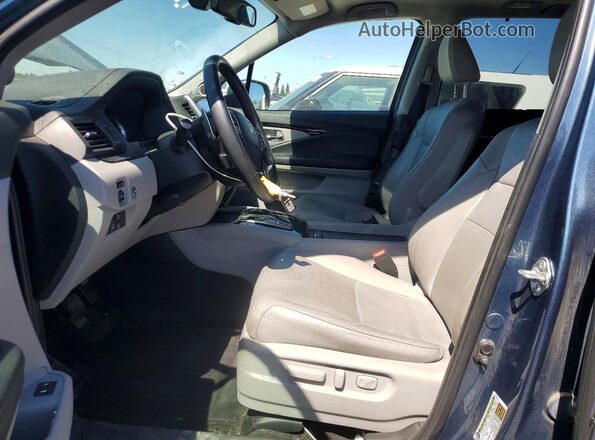 5FNYF6H01HB079863 2017 HONDA PILOT Blue Սալոնի դիմացի տեսք