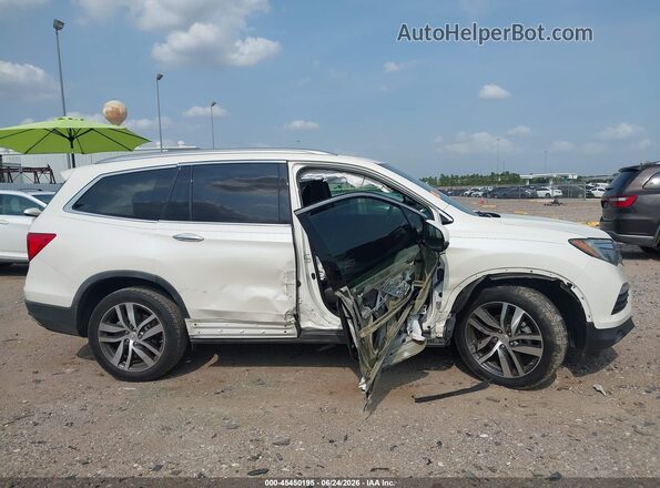 5FNYF6H01JB035769 2018 HONDA PILOT White Vista interior trasera
