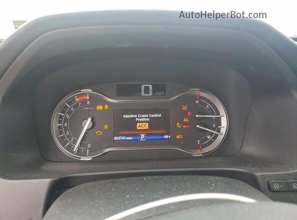 5FNYF6H01JB036372 2018 HONDA PILOT White Սարքավորումների վահանակի տեսք
