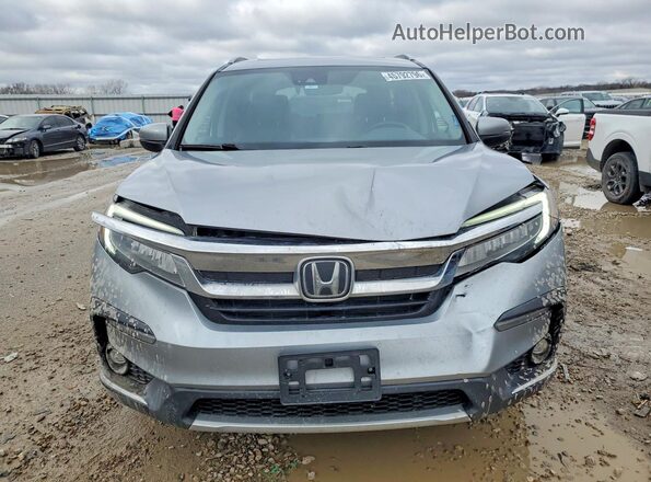 5FNYF6H01LB030039 2020 HONDA PILOT Silver Front view