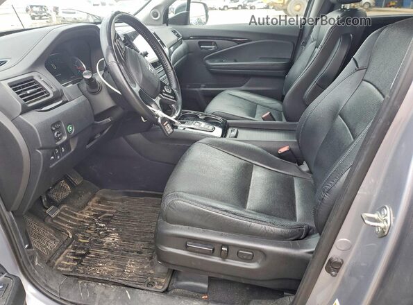 5FNYF6H01LB030039 2020 HONDA PILOT Silver Front interior view