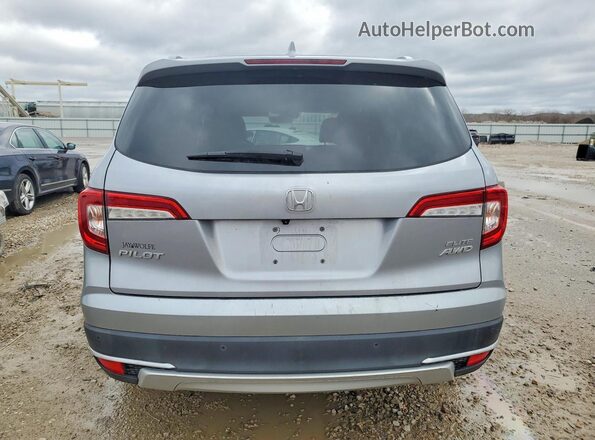 5FNYF6H01LB030039 2020 HONDA PILOT Silver Rear view