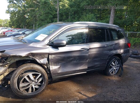 5FNYF6H03HB056441 2017 HONDA PILOT Gray Front view