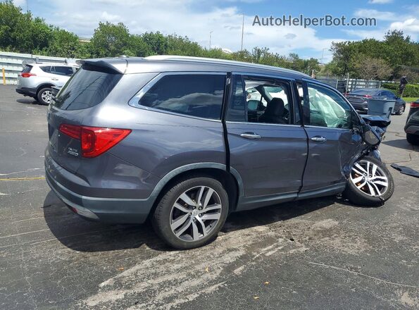 5FNYF6H03HB092369 2017 HONDA PILOT Gray Задня права чверть