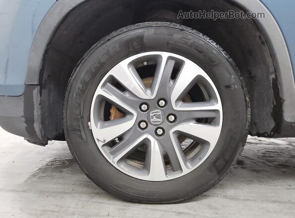 5FNYF6H04GB025200 2016 HONDA PILOT Синий 