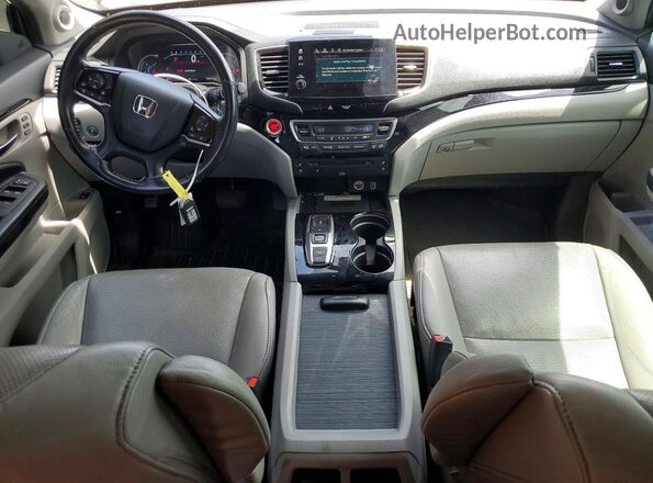 5FNYF6H05KB010455 2019 HONDA PILOT Gray 