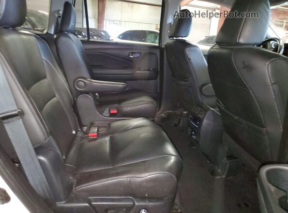 5FNYF6H05LB026530 2020 HONDA PILOT White უკანა სალონის ხედი