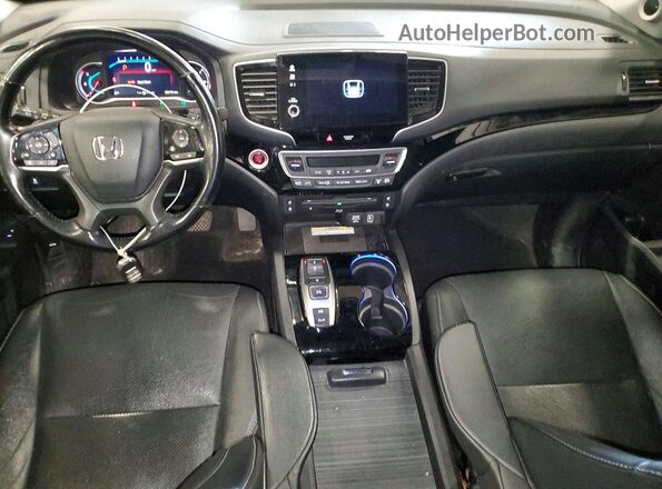 5FNYF6H05LB026530 2020 HONDA PILOT White წინა პანელის ხედი