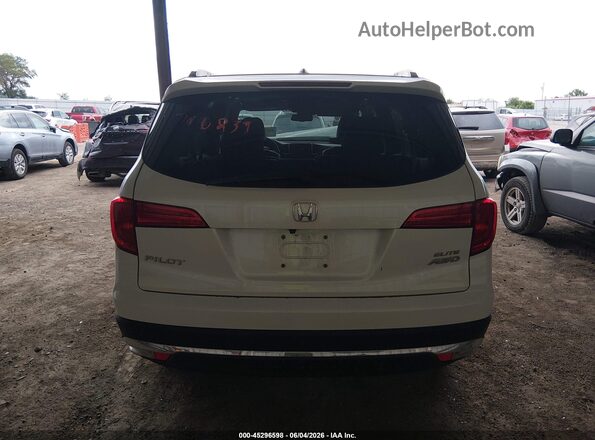 5FNYF6H06JB049554 2018 HONDA PILOT White 
