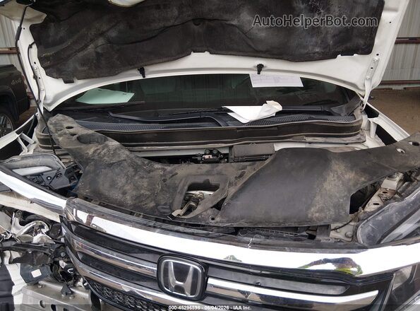 5FNYF6H06JB049554 2018 HONDA PILOT White უკანა ხედი