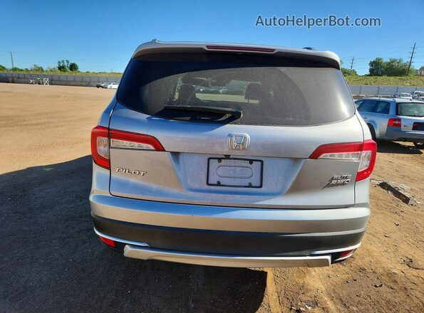 5FNYF6H06KB025451 2019 HONDA PILOT Silver უკანა ხედი