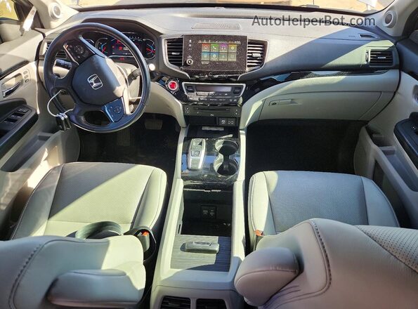 5FNYF6H06KB025451 2019 HONDA PILOT Silver წინა პანელის ხედი