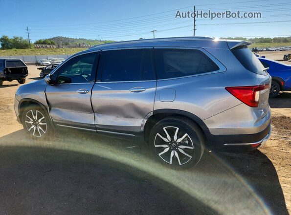 5FNYF6H06KB025451 2019 HONDA PILOT Silver უკანა მარცხენა