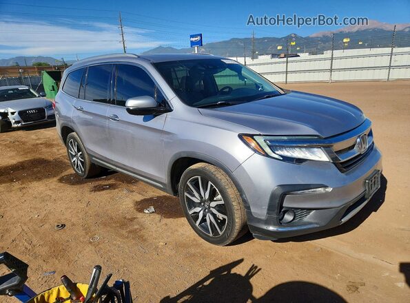 5FNYF6H06KB025451 2019 HONDA PILOT Silver წინა მარჯვენა