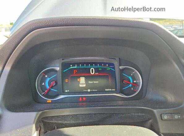 5FNYF6H06KB025451 2019 HONDA PILOT Silver ხელსაწყოთა პანელის ხედი