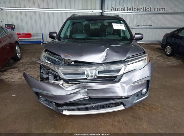 5FNYF6H06KB069062 2019 HONDA PILOT Gray Սալոնի հետևի տեսք