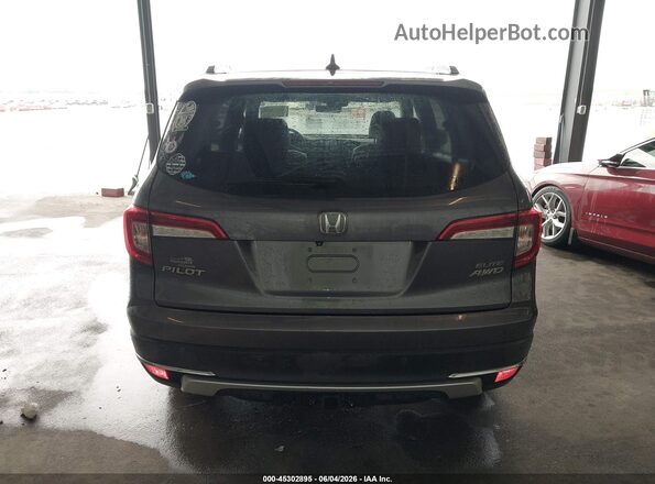 5FNYF6H06KB069062 2019 HONDA PILOT Gray 
