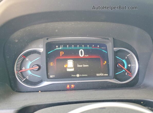 5FNYF6H06MB034122 2021 HONDA PILOT Silver Vista del cuadro de instrumentos