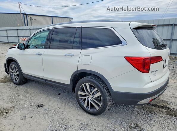 5FNYF6H07JB007507 2018 HONDA PILOT Белый Задняя левая четверть