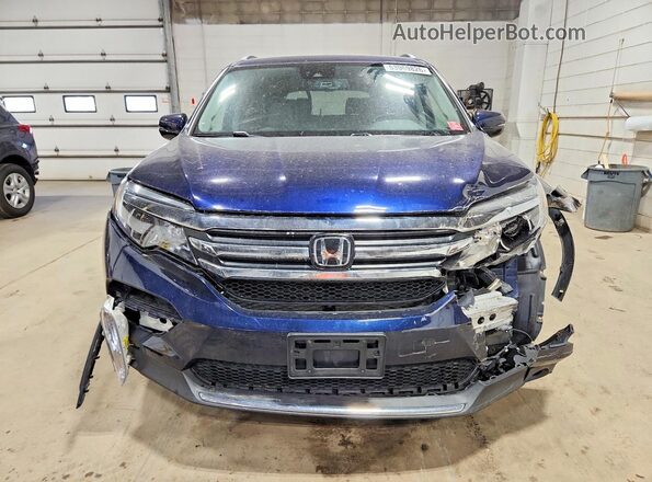 5FNYF6H07JB023268 2018 HONDA PILOT Синий 
