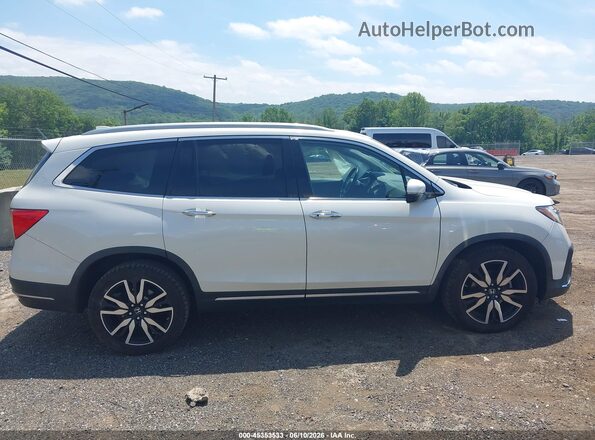 5FNYF6H07KB032781 2019 HONDA PILOT White Vista interior trasera