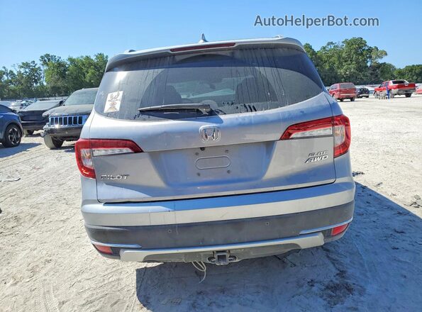 5FNYF6H07NB024314 2022 HONDA PILOT Silver Вид ззаду
