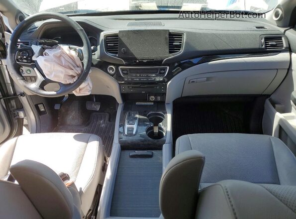 5FNYF6H07NB024314 2022 HONDA PILOT Silver Вид панелі приладів