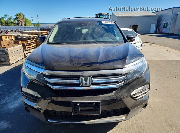 5FNYF6H08HB074241 2017 HONDA PILOT Black Vista frontal