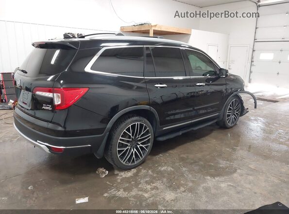 5FNYF6H08KB005976 2019 HONDA PILOT Black Задня права чверть