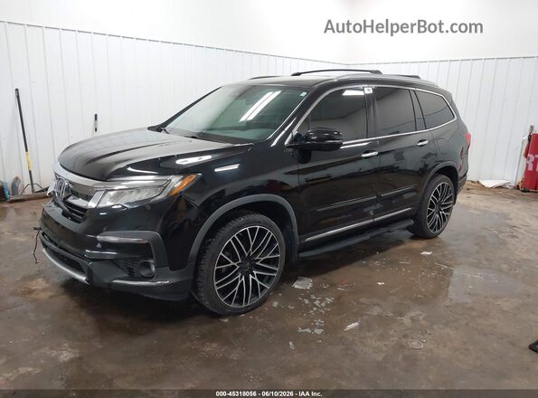 5FNYF6H08KB005976 2019 HONDA PILOT Black Передня ліва чверть