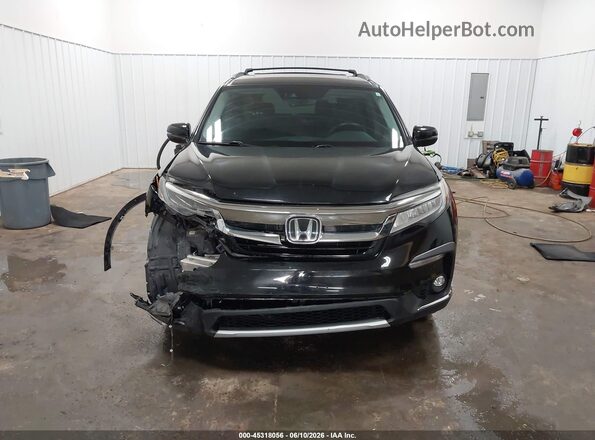 5FNYF6H08KB005976 2019 HONDA PILOT Black Вид щитка приладів