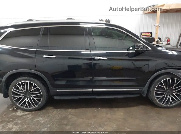 5FNYF6H08KB005976 2019 HONDA PILOT Black Вид задньої частини салону