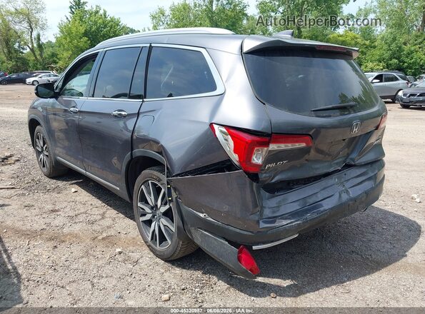 5FNYF6H08KB015763 2019 HONDA PILOT Gray Rear left