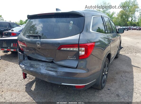 5FNYF6H08KB015763 2019 HONDA PILOT Gray Rear right