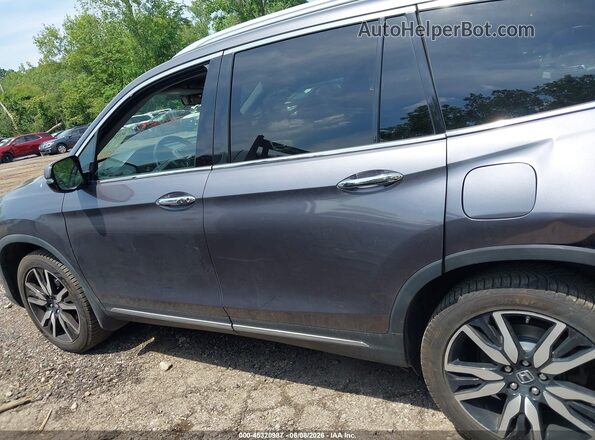 5FNYF6H08KB015763 2019 HONDA PILOT Gray 360 interior view