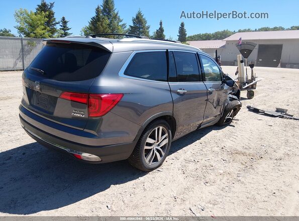 5FNYF6H09HB046366 2017 HONDA PILOT Серый Задняя правая четверть