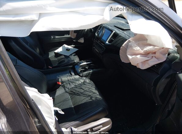 5FNYF6H09HB046366 2017 HONDA PILOT Серый Вид салона спереди